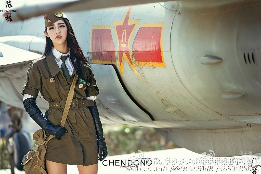 Hai Yang - Heroic and Dashing Military Uniform Photos photo 12