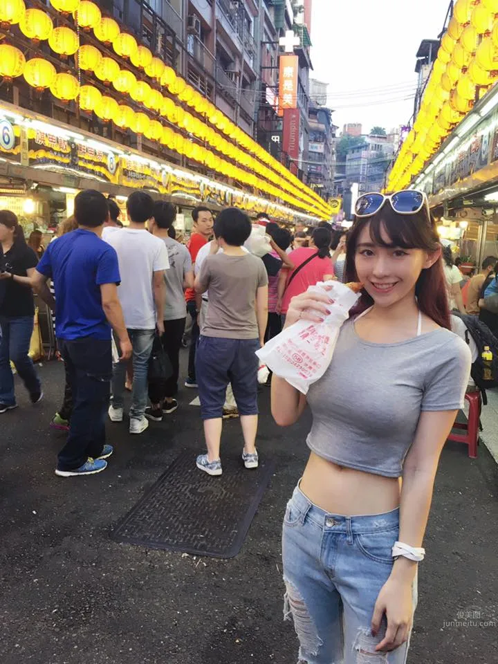 Zhang Daibi - Shih Hsin University Sweet D-Cup Hot Girl Private Shoot photo 23