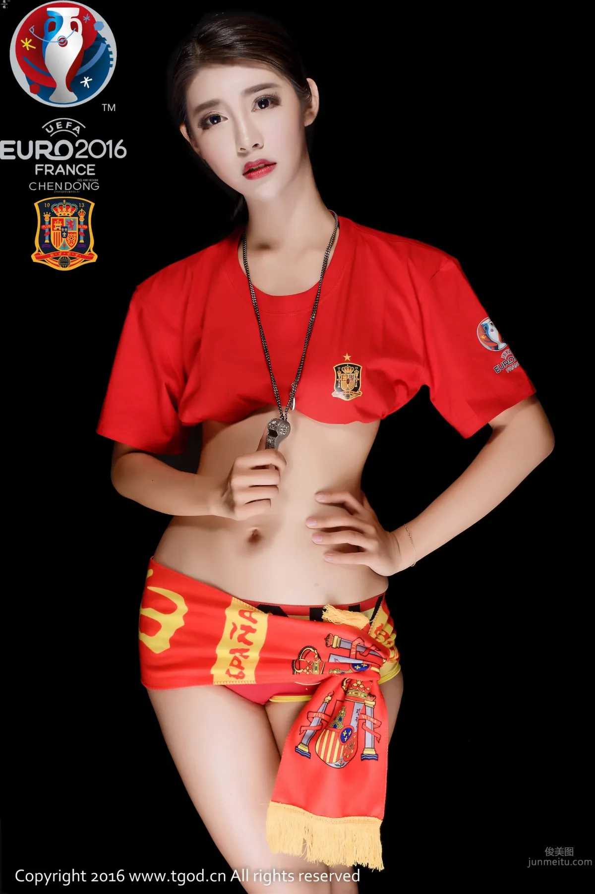[TGOD推女神] 足球宝贝 六女神_4