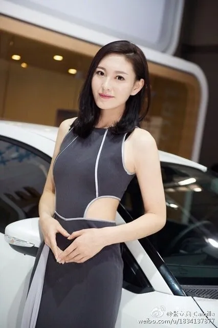 Zhang Lixin Camille - Beautiful Car Model Pretty Pictures Show photo 6