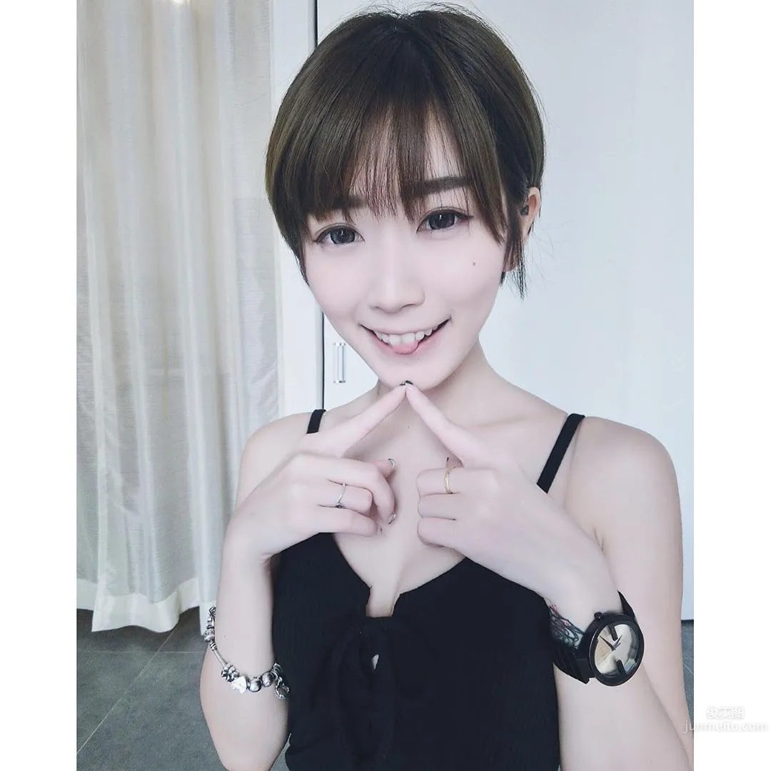 陳倩菁(Tan Qian Jing)- 馬來西亞短發神正妹 20