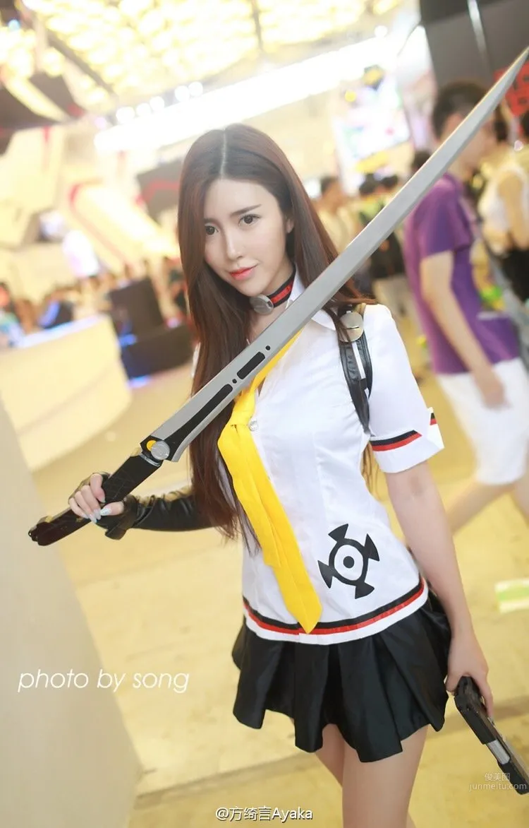方绮言Ayaka- ChinaJoy2016世纪天成游戏展台SG_14