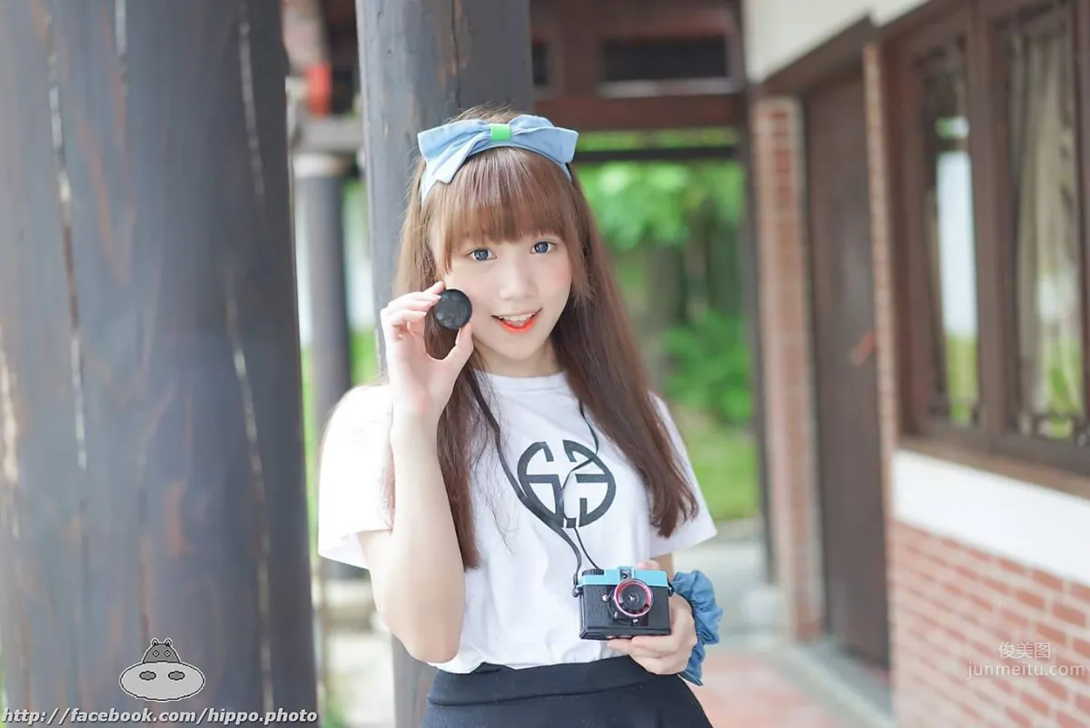 Lv Jialing, Super Cute Fuxing High School Japanese-Style School Beauty photo 15
