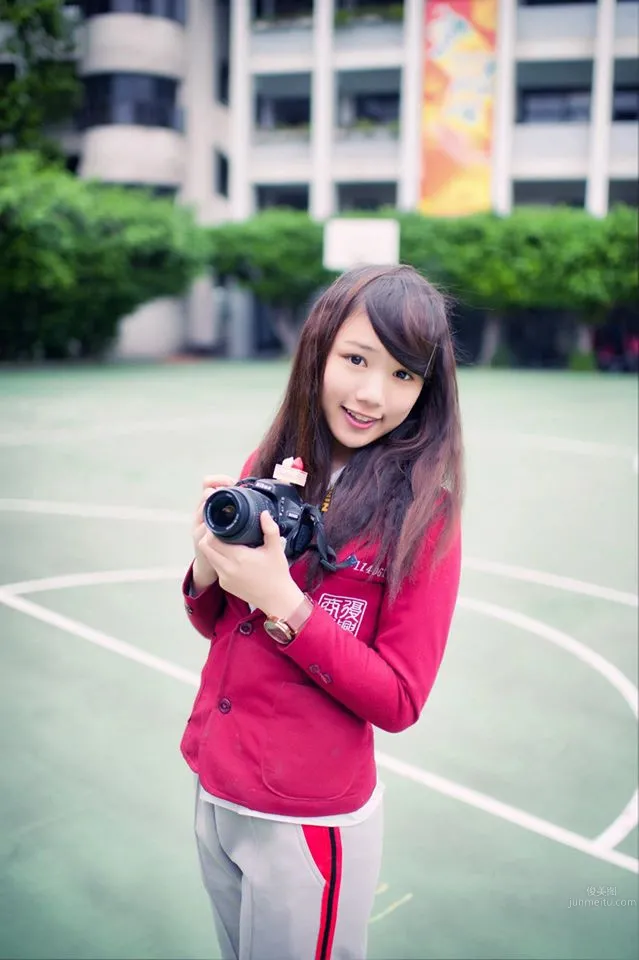 Lv Jialing, Super Cute Fuxing High School Japanese-Style School Beauty photo 30