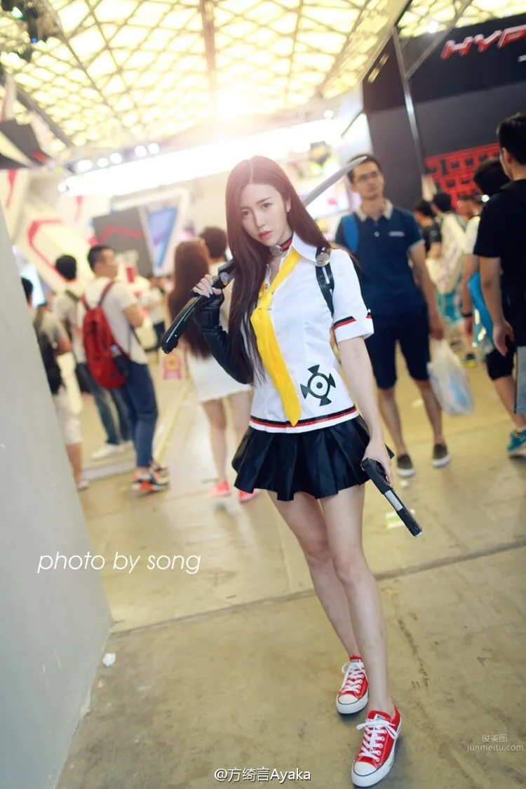 方绮言Ayaka- ChinaJoy2016世纪天成游戏展台SG_15