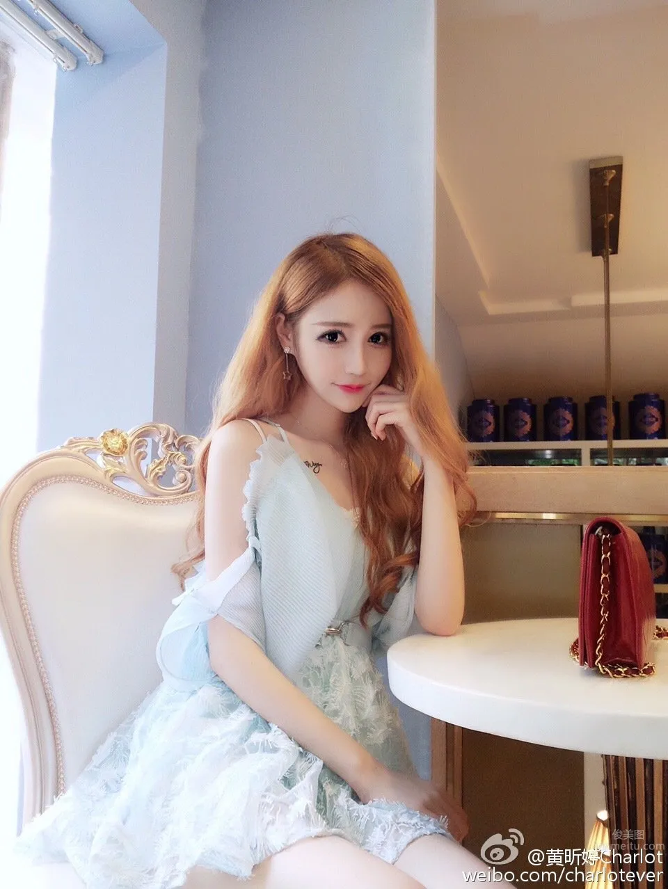 Huang Xinting Charlot, Weibo Private Shoot photo 10