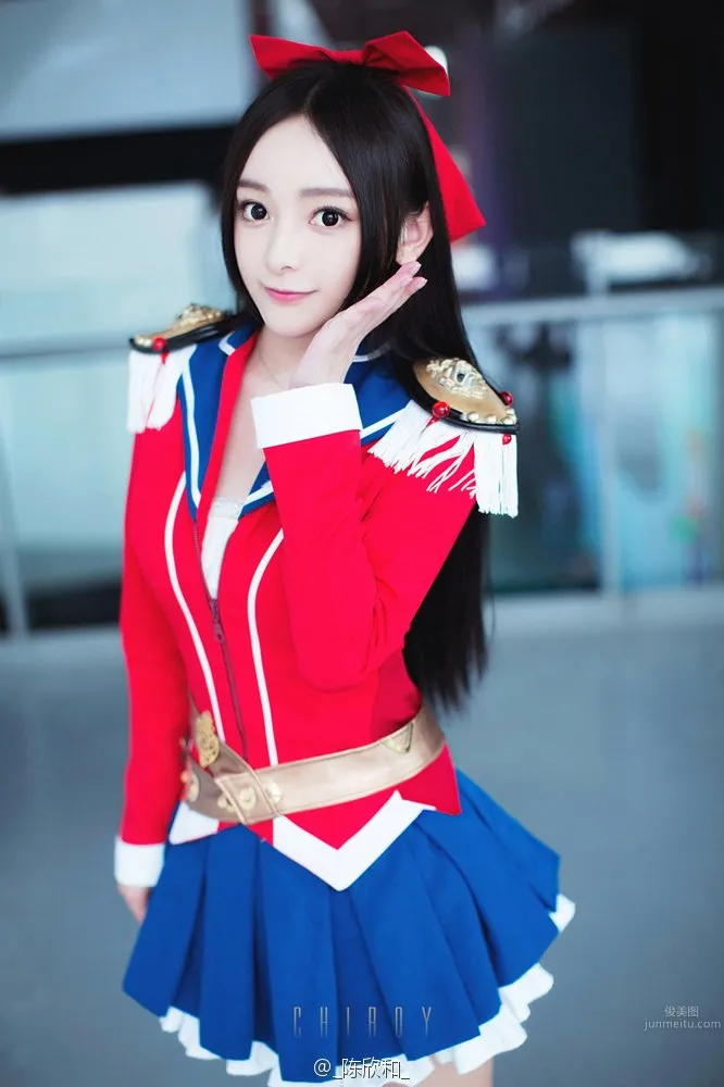 Chen Xinhe and Celia - 2012 ChinaJoy Perfect World Popular SG photo 3