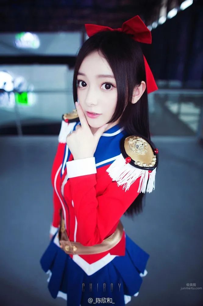 Chen Xinhe and Celia - 2012 ChinaJoy Perfect World Popular SG photo 2