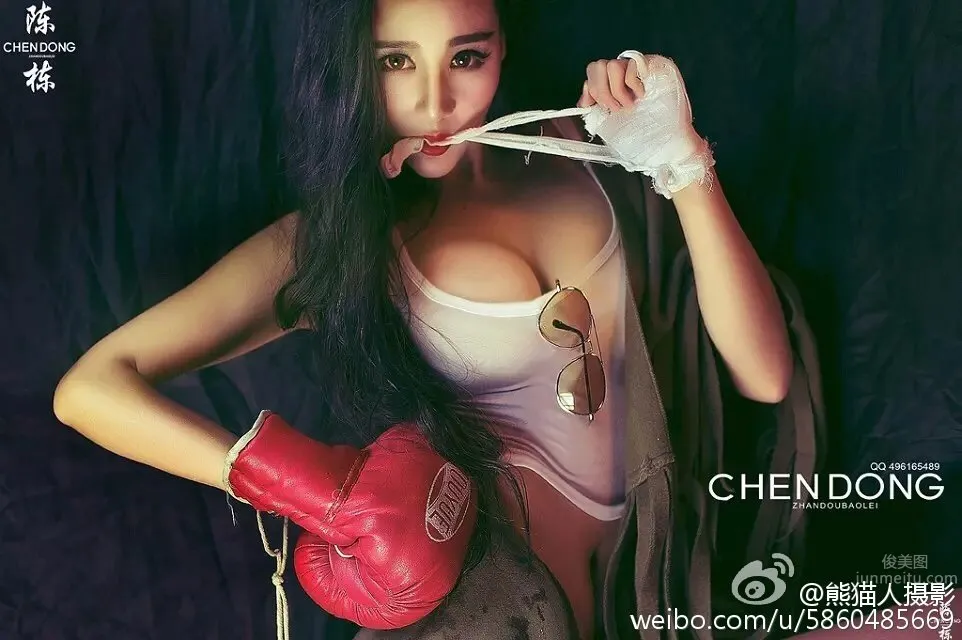 潘茉莉pml- 拳击宝贝性感美图_0