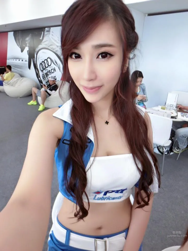 张筱于- 电力十足的白皙长腿美模～_1