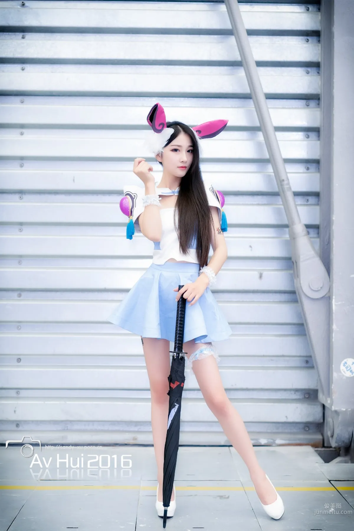 Lin Yimeng - 2016 ChinaJoy D.H. Games Booth SG photo 3