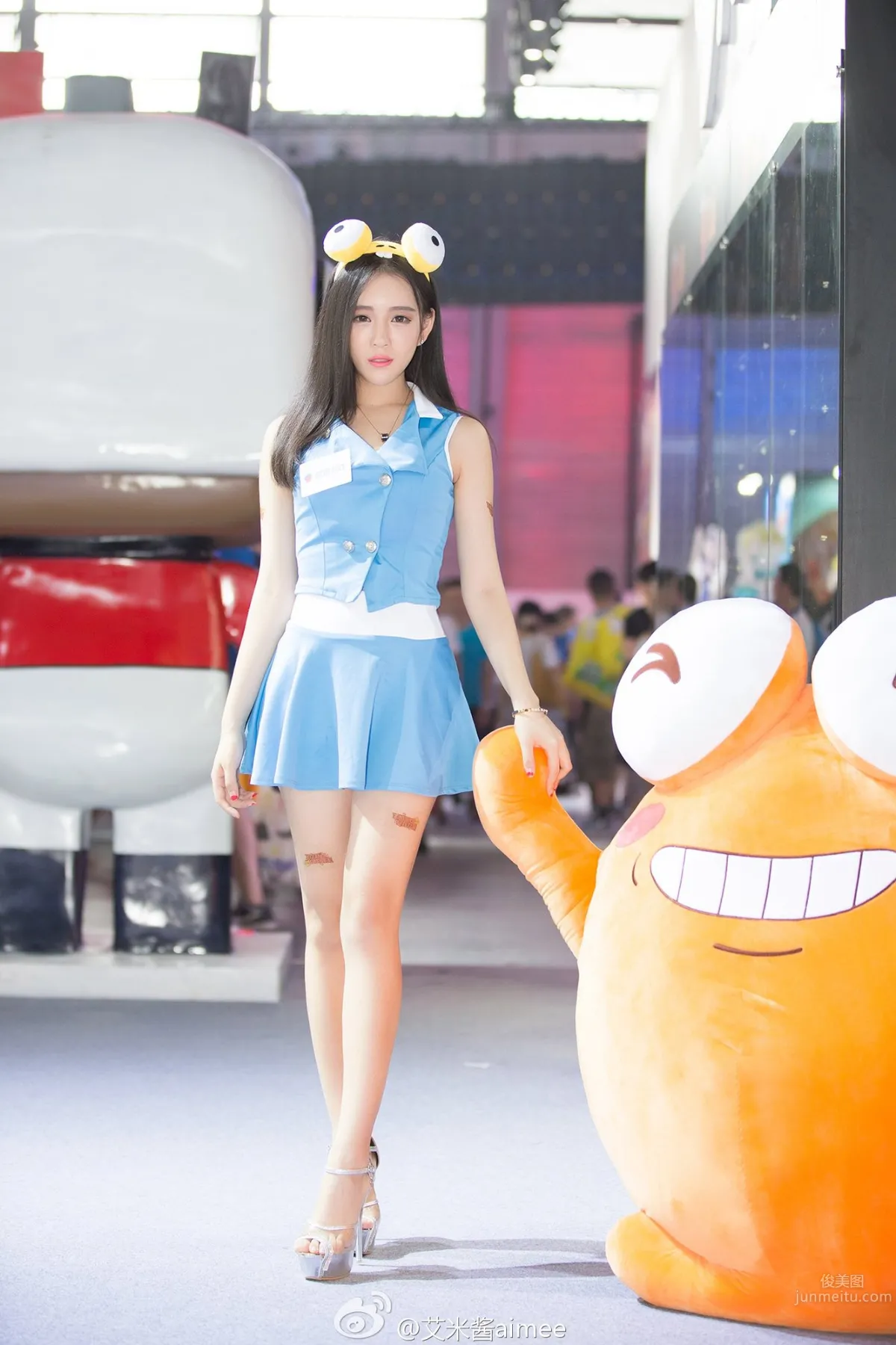 Aimijiang aimee, 2016 ChinaJoy Alibaba Games Booth SG photo 17