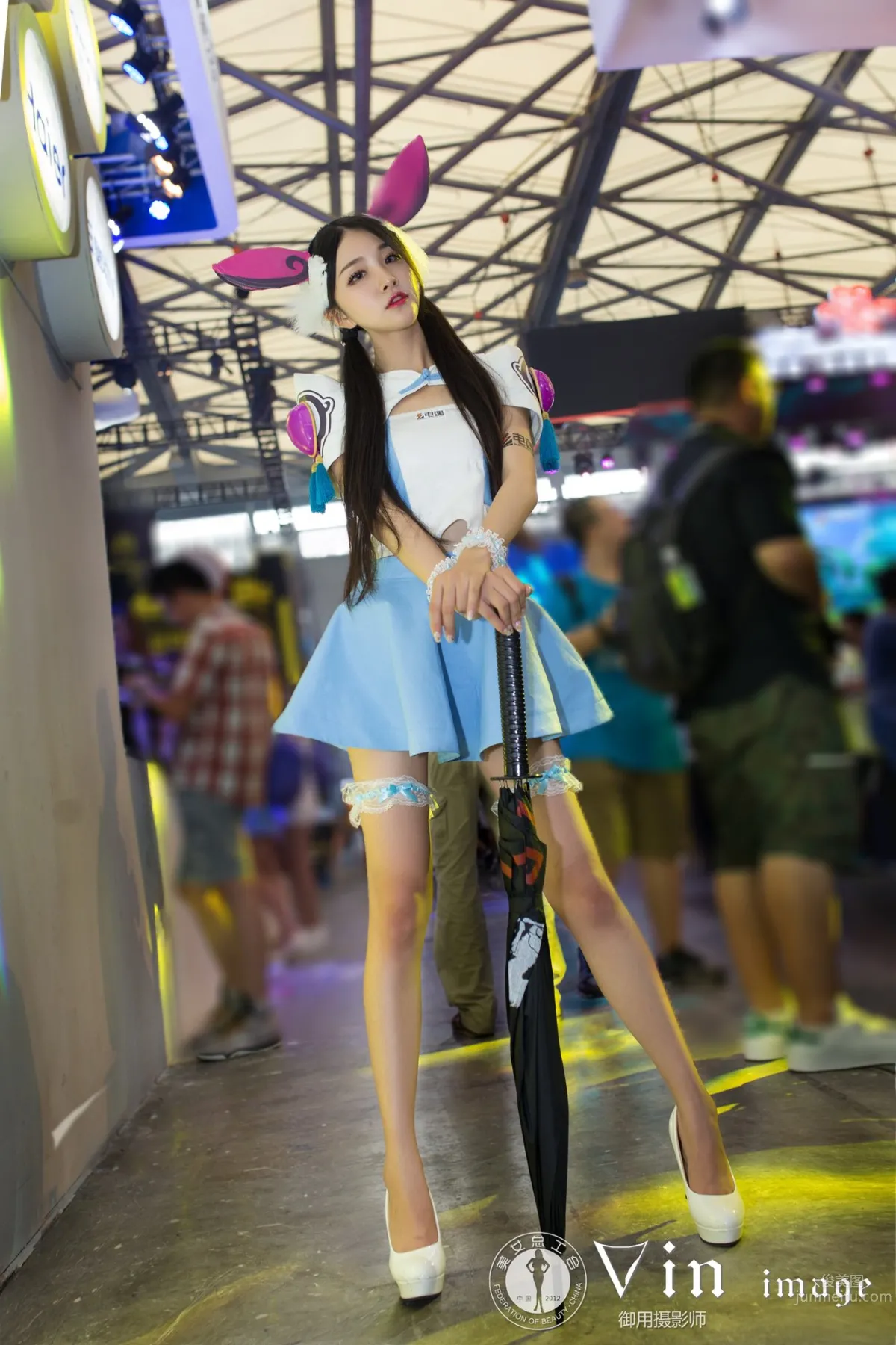 Lin Yimeng - 2016 ChinaJoy D.H. Games Booth SG photo 5