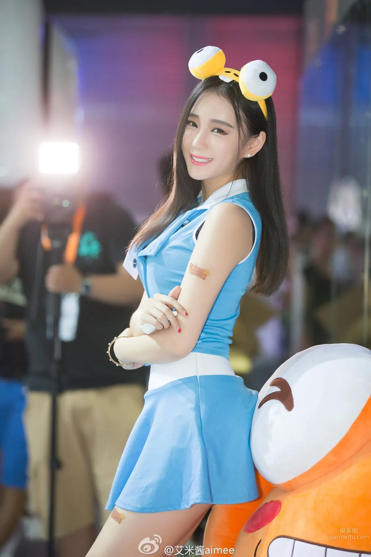 Aimijiang aimee, 2016 ChinaJoy Alibaba Games Booth SG photo 13