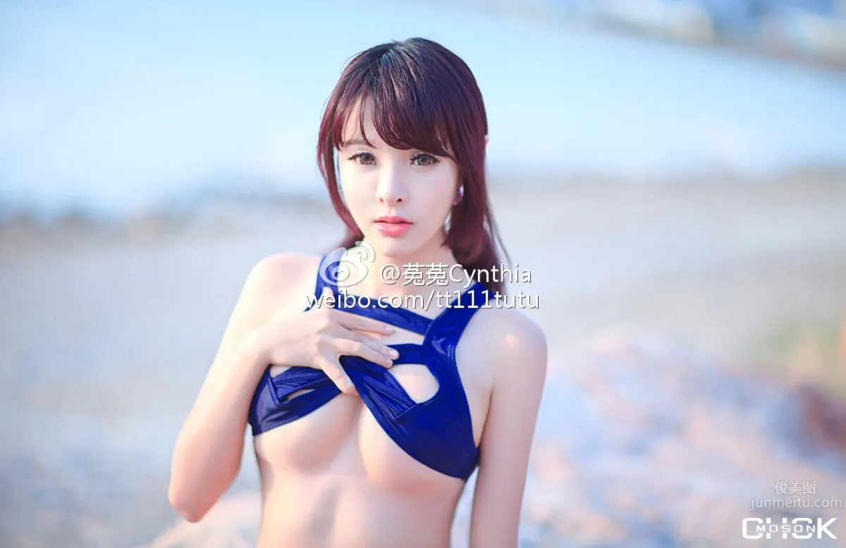 Tutu Cynthia, Big-Eyed Girl Sexy Bold Photo Shoot photo 16