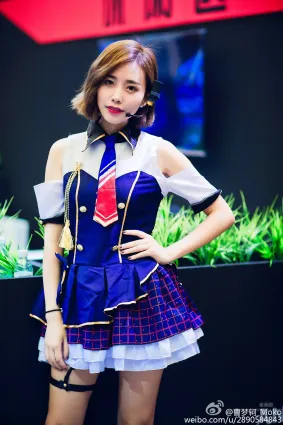 曹梦轲Moko- 2016ChinaJoy蚂蚁视讯展台SG