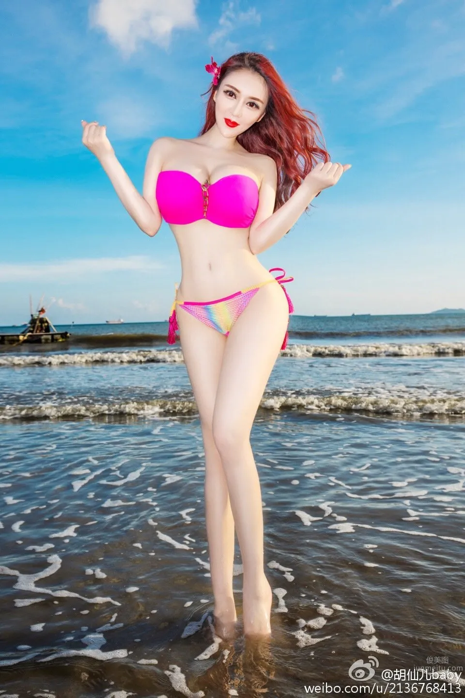 Hu Xianer - Young Model Weibo Private Shoot Photos photo 11