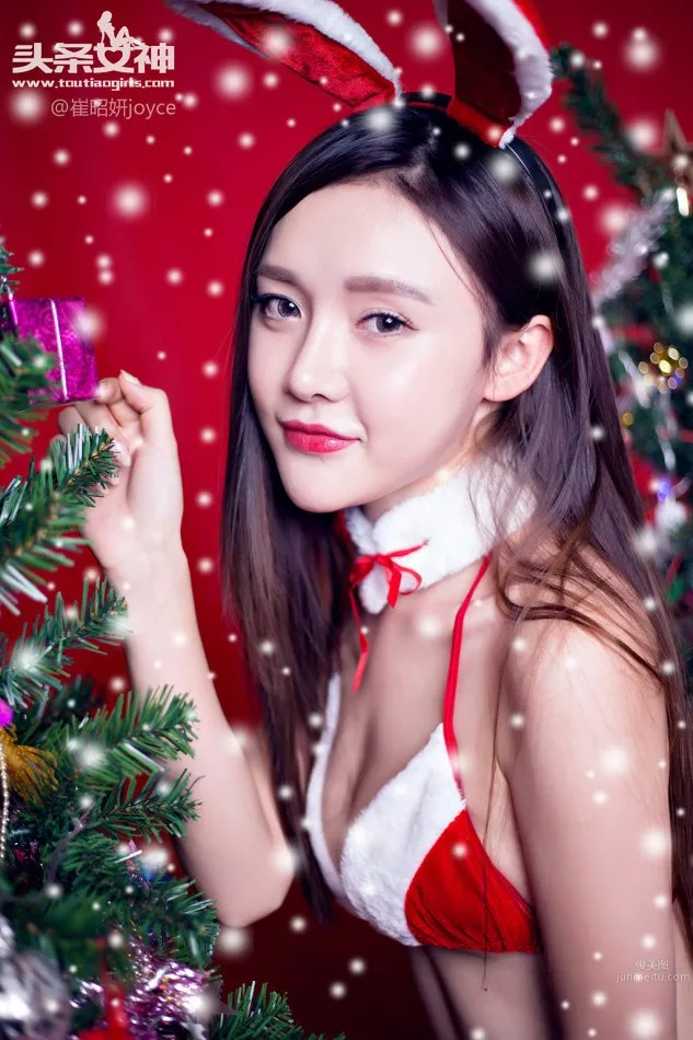 崔昭妍&达思宇- 圣诞大战～酥胸美腿好身材_2