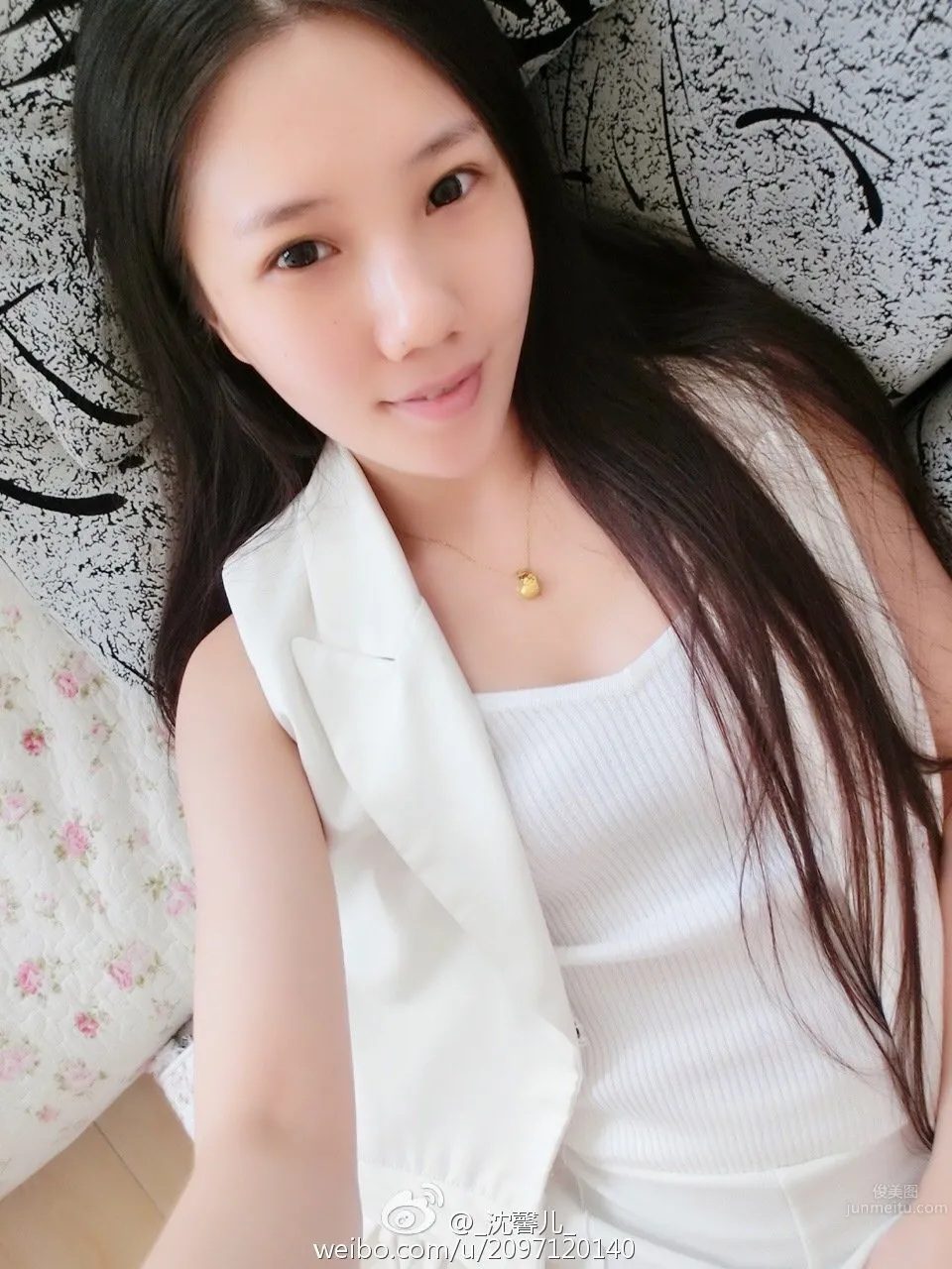 Shen Xiner, Fresh and Eye-Catching Beauty Private Shoot photo 14