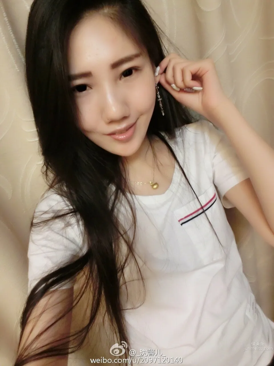 Shen Xiner, Fresh and Eye-Catching Beauty Private Shoot photo 13
