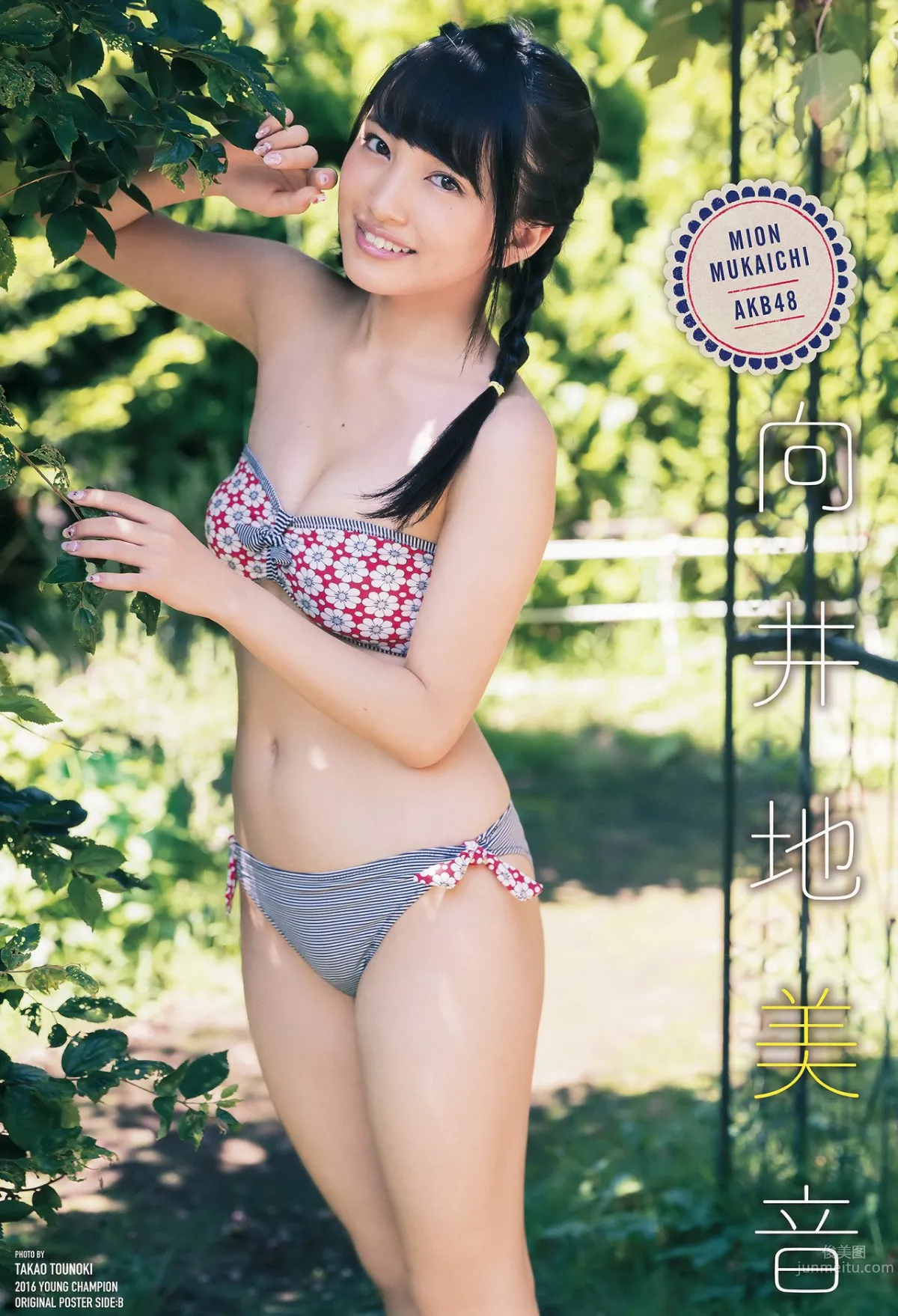 向井地美音- AKB48美少女奇迹般的身材_1