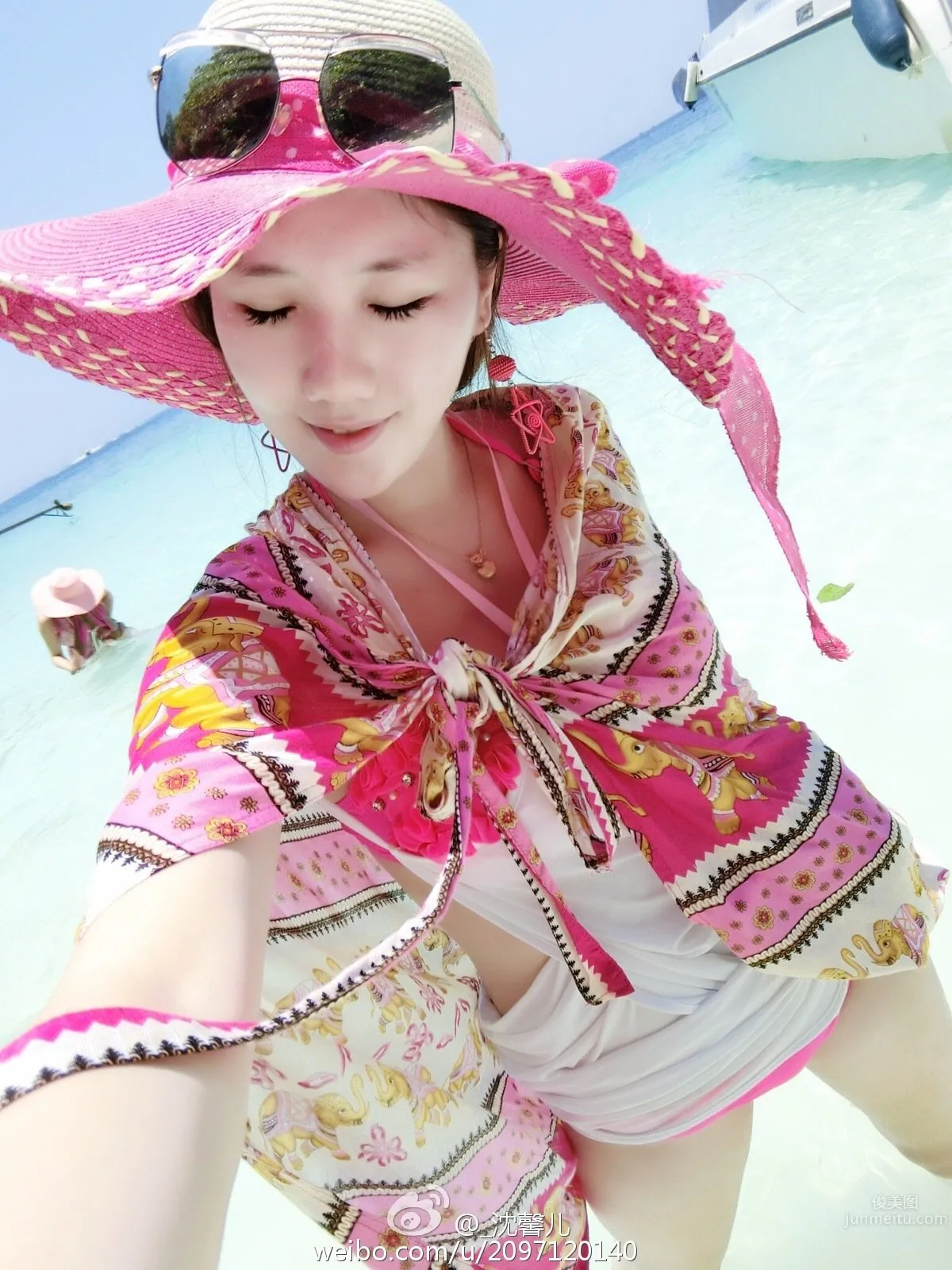 Shen Xiner, Fresh and Eye-Catching Beauty Private Shoot photo 7
