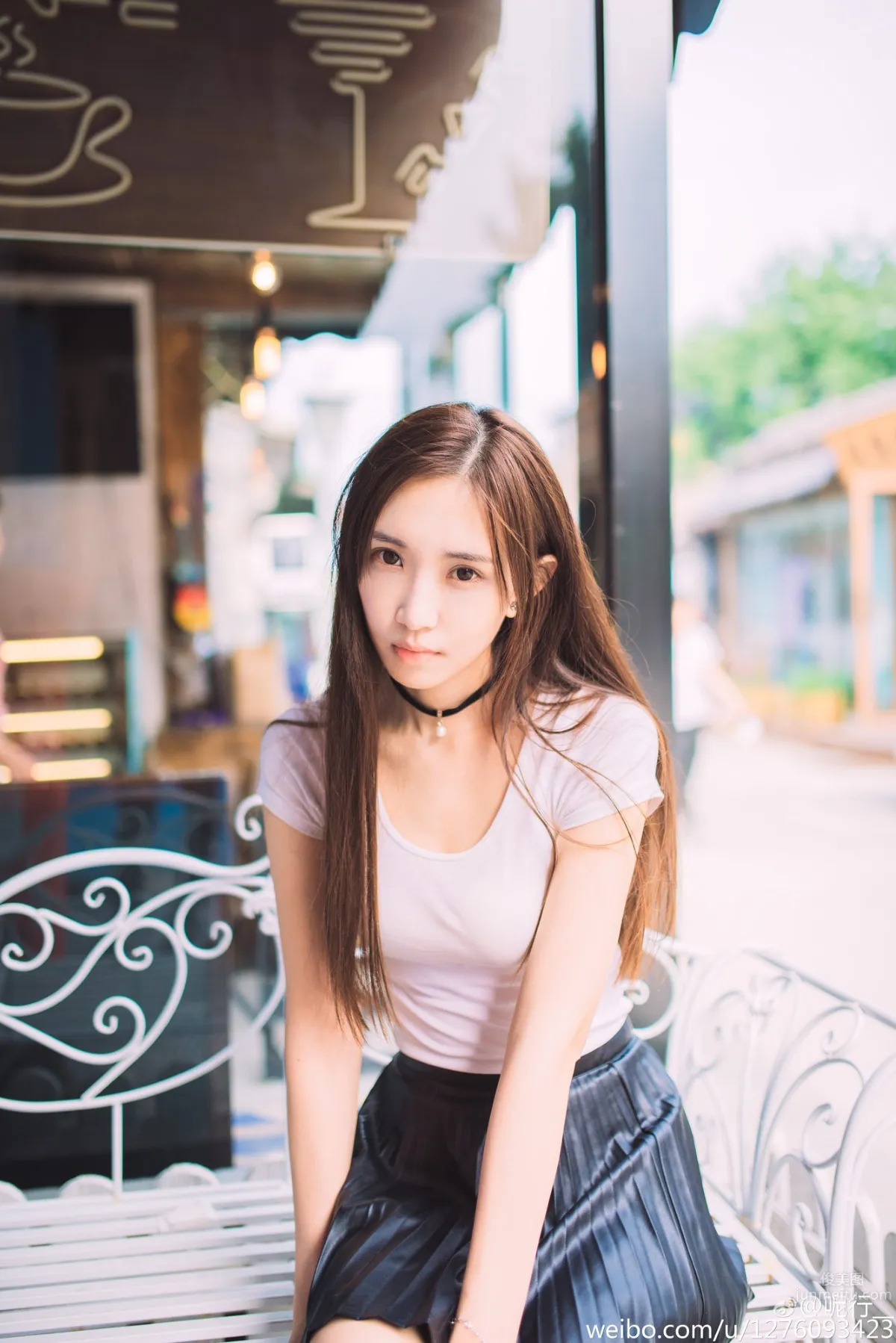 Ne Xing - Innocent Girl Super Eye-Catching Outdoor Shoot Photos photo 12