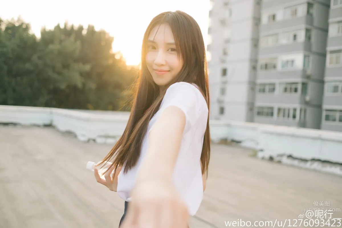Ne Xing - Innocent Girl Super Eye-Catching Outdoor Shoot Photos photo 8