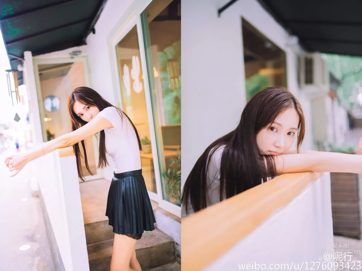 Ne Xing - Innocent Girl Super Eye-Catching Outdoor Shoot Photos photo 11