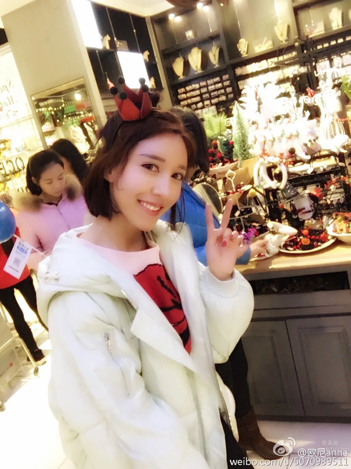 Ouni anne - Weibo Private Shoot Beautiful Photos photo 9