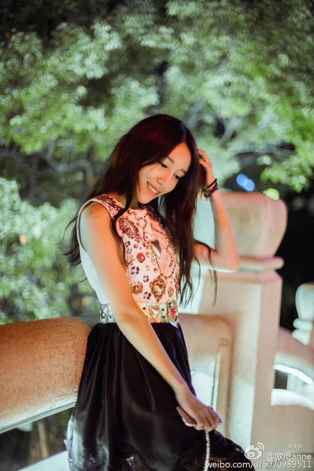 Ouni anne - Weibo Private Shoot Beautiful Photos photo 5