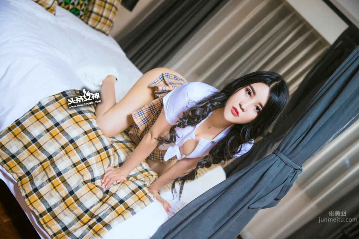 SukkiQ Keer - [TouTiao Goddess] 2017-01-18 Schoolgirl photo 6