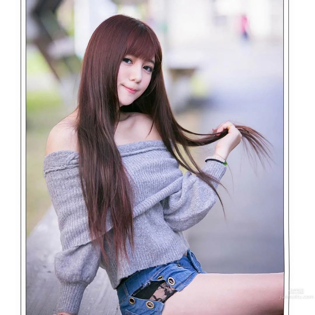 伊芙琳(樂樂)- 天燈正妹混血靓麗私房照 19