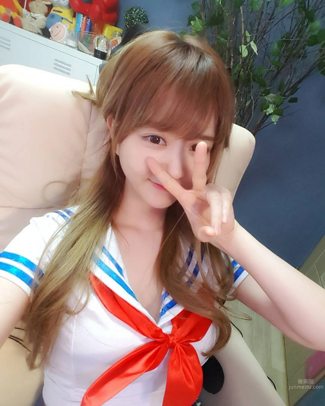 Shi Ya (Seo Eun Ji) - Korean Girl Next Door Cute Female Streamer Private Shoot photo 17