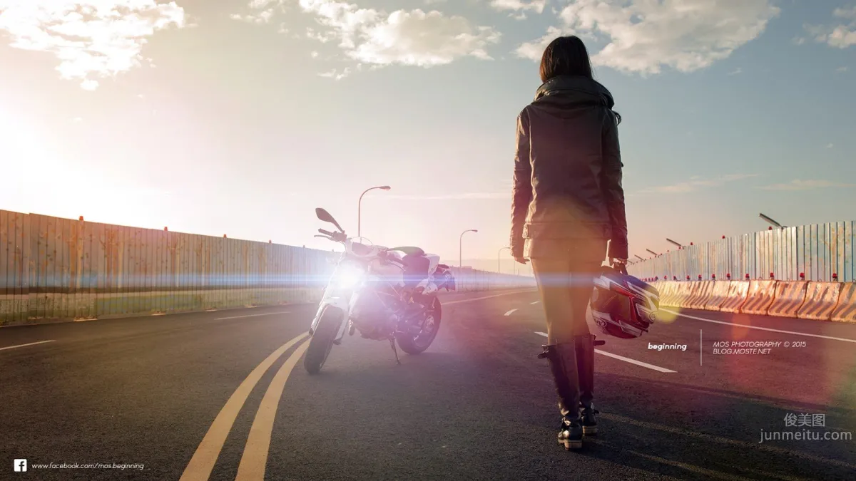 Ti Ti Yang, Heavy Motorcycle and Beauty Photo Collection photo 19