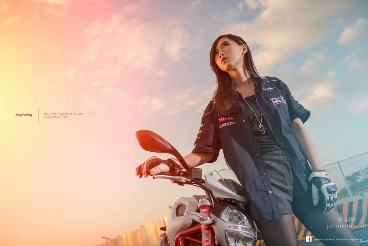 Ti Ti Yang, Heavy Motorcycle and Beauty Photo Collection photo 21