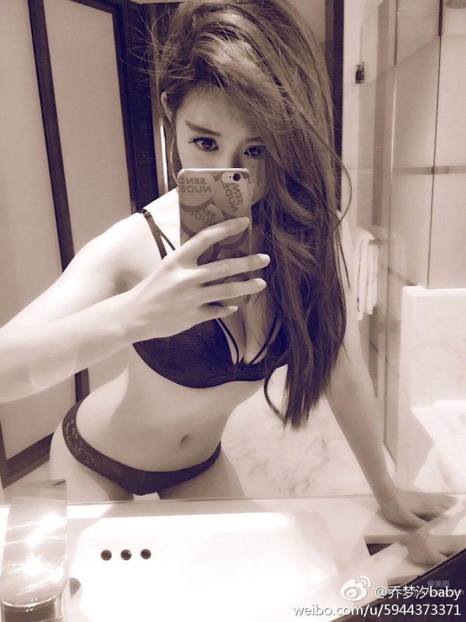 Qiao Mengxi (Qiao Ying), Weibo Seductive Private Shoot photo 11