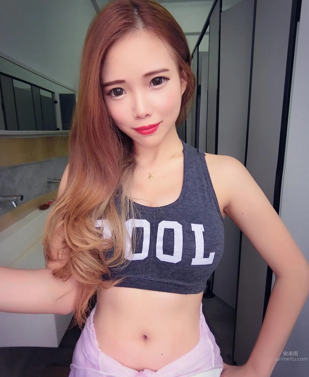 蓝星蕾Amber Na- 身形娇小却饱满的新加坡小妹_2