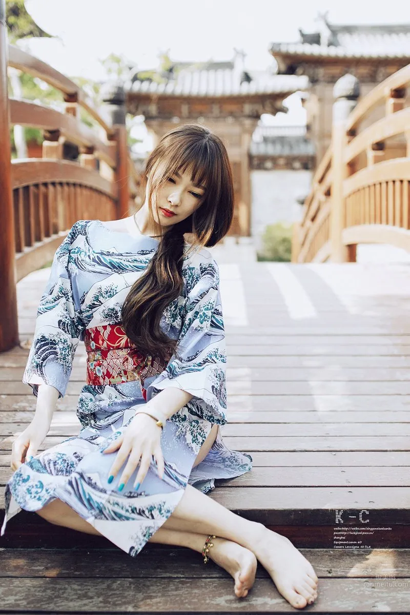 Wu Jiabao, Outdoor Kimono and Bathroom Lingerie Photos photo 7
