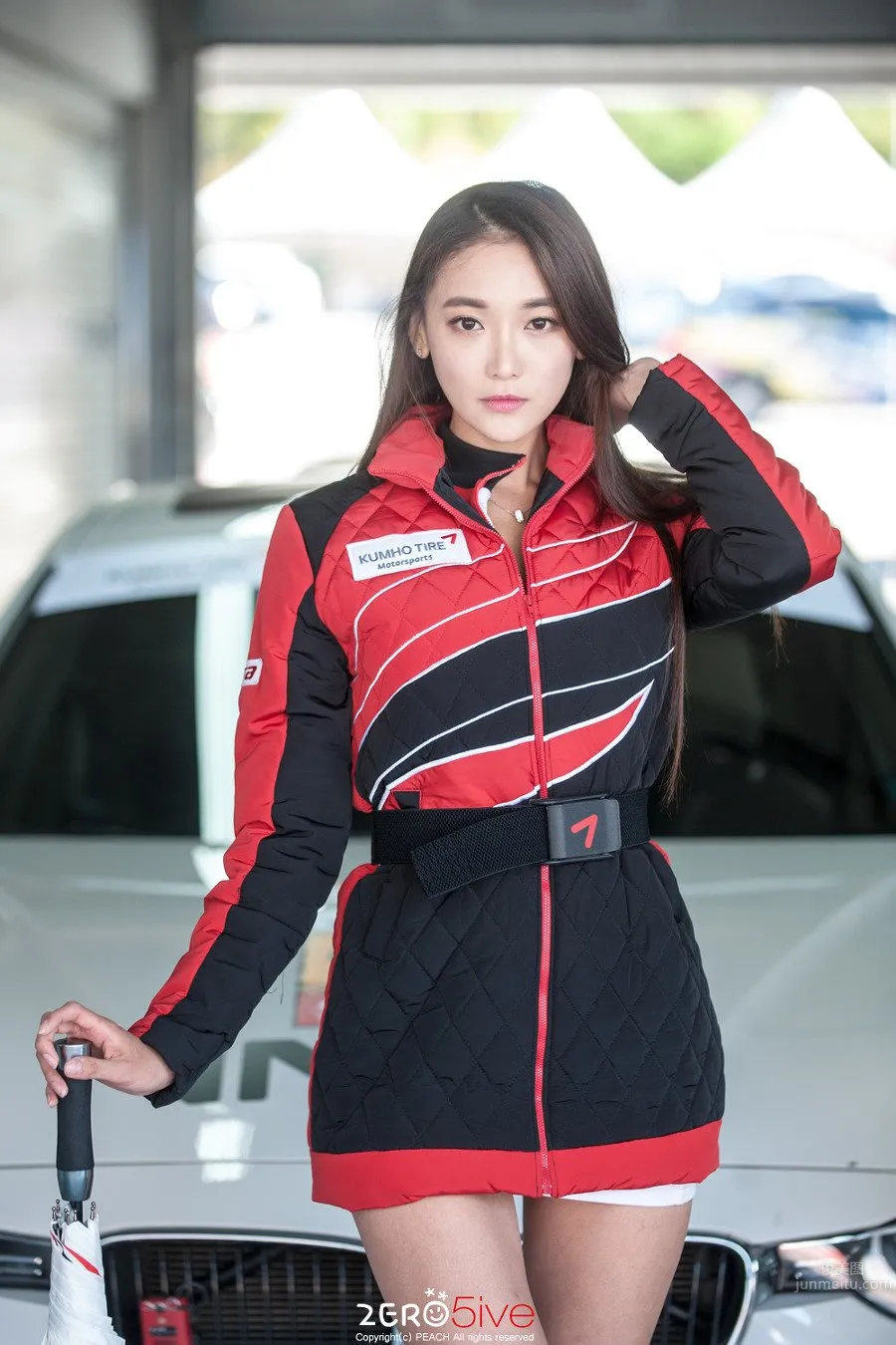架景- 南韓美女賽車女郎清爽寫真 13