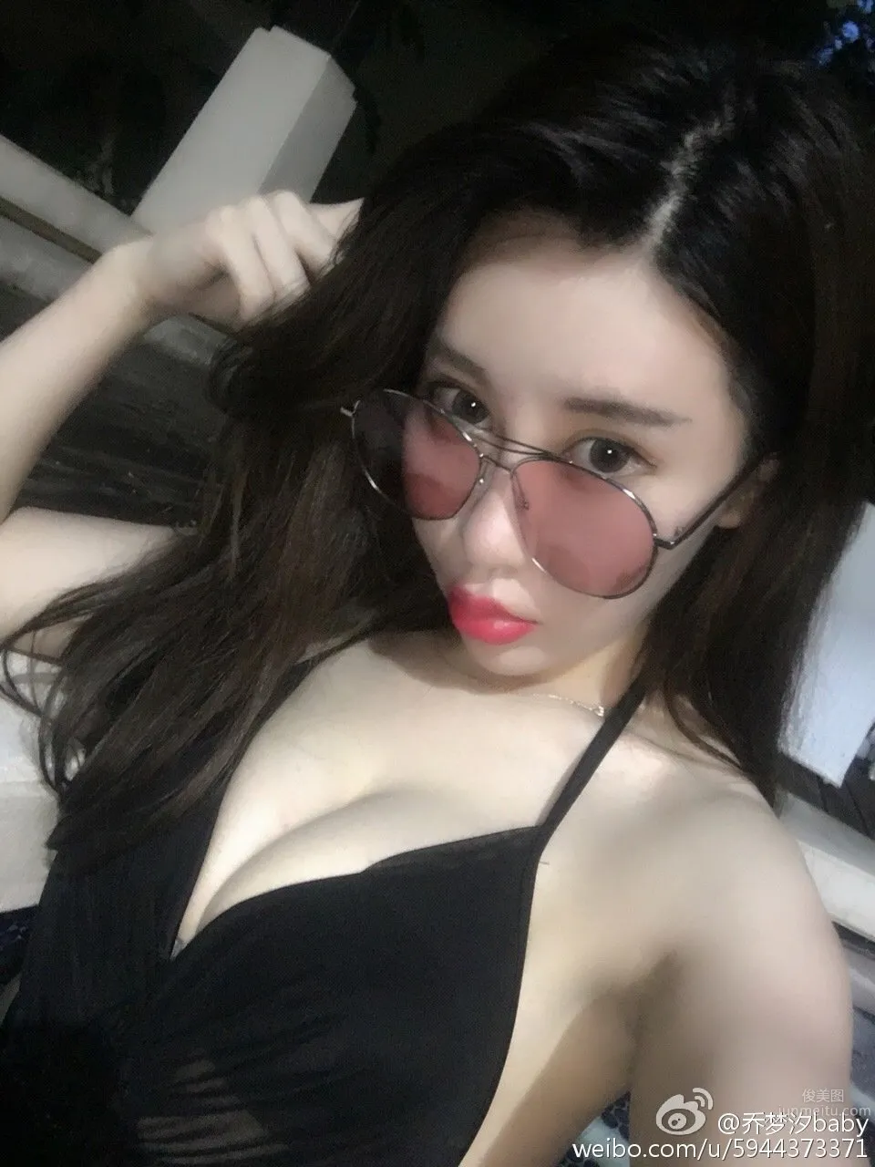 Qiao Mengxi (Qiao Ying), Weibo Seductive Private Shoot photo 3