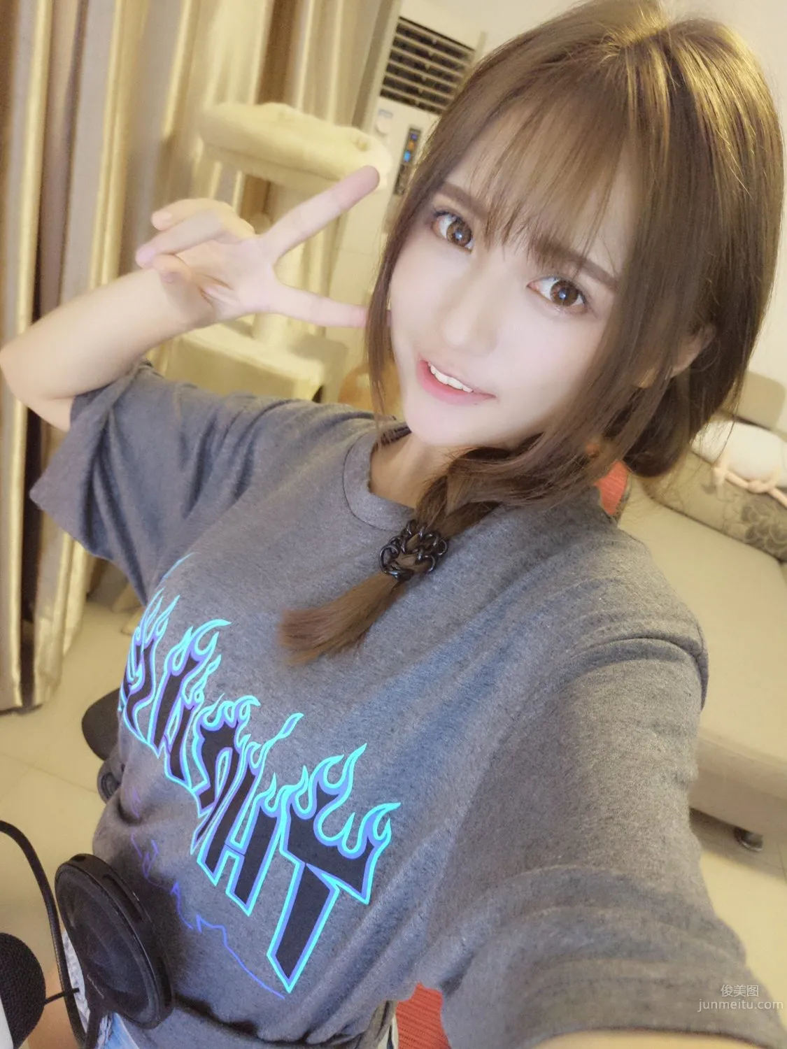 丸子yooo- 美少女主播美妝私房照 19