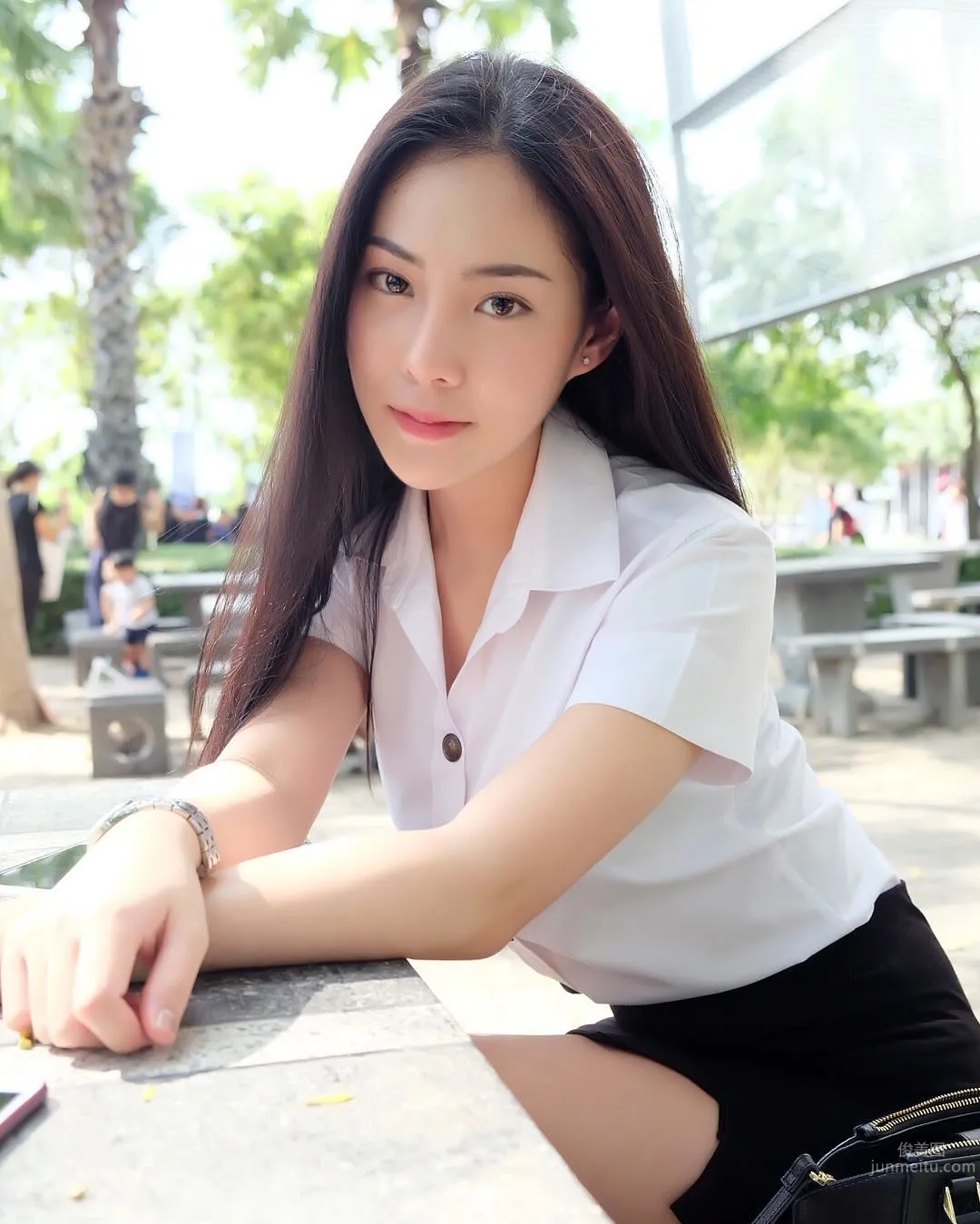 Namwanmuay, Thai Fair-Skinned Beauty Private Shoot Beautiful Photos photo 32