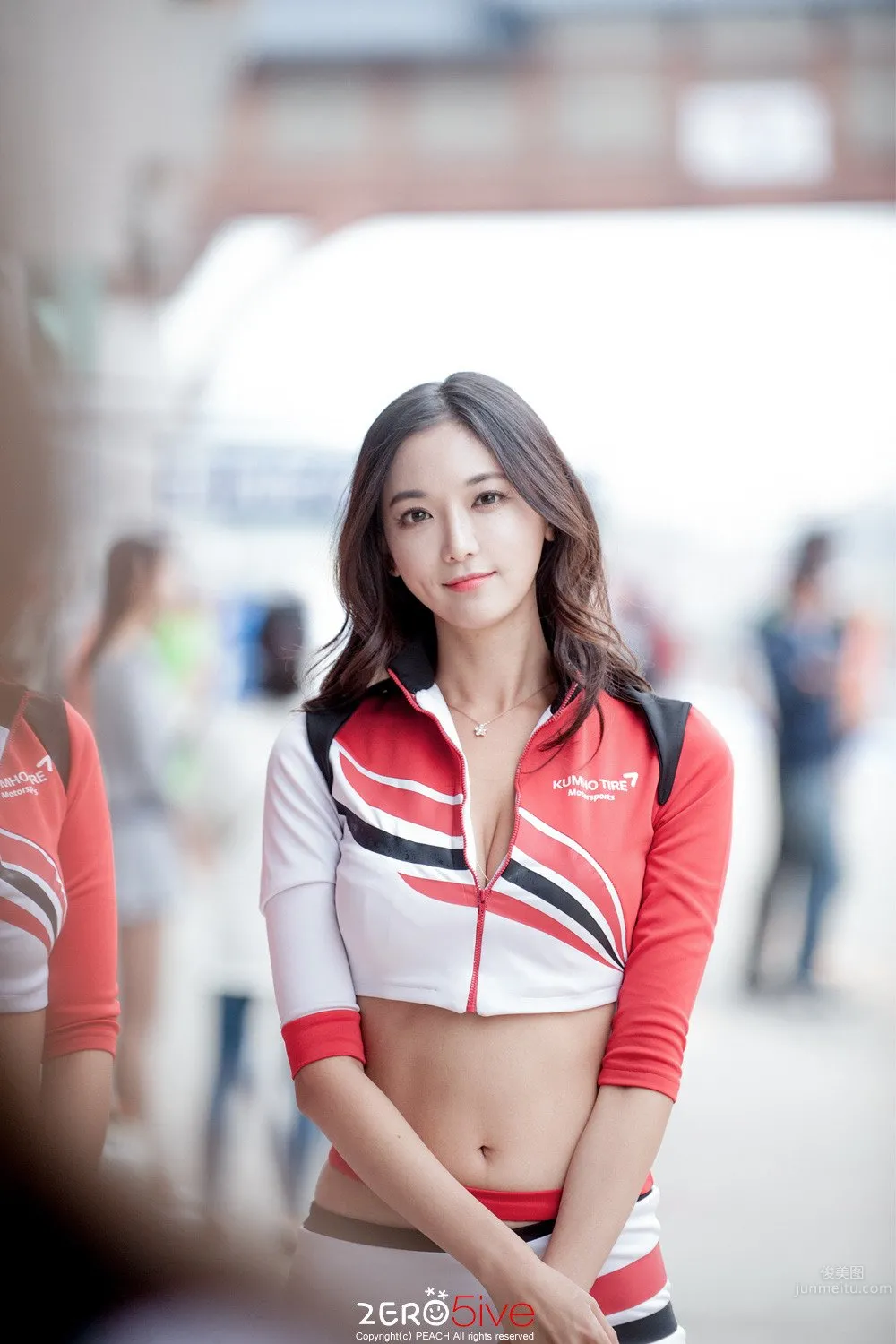 架景- 南韓美女賽車女郎清爽寫真 24