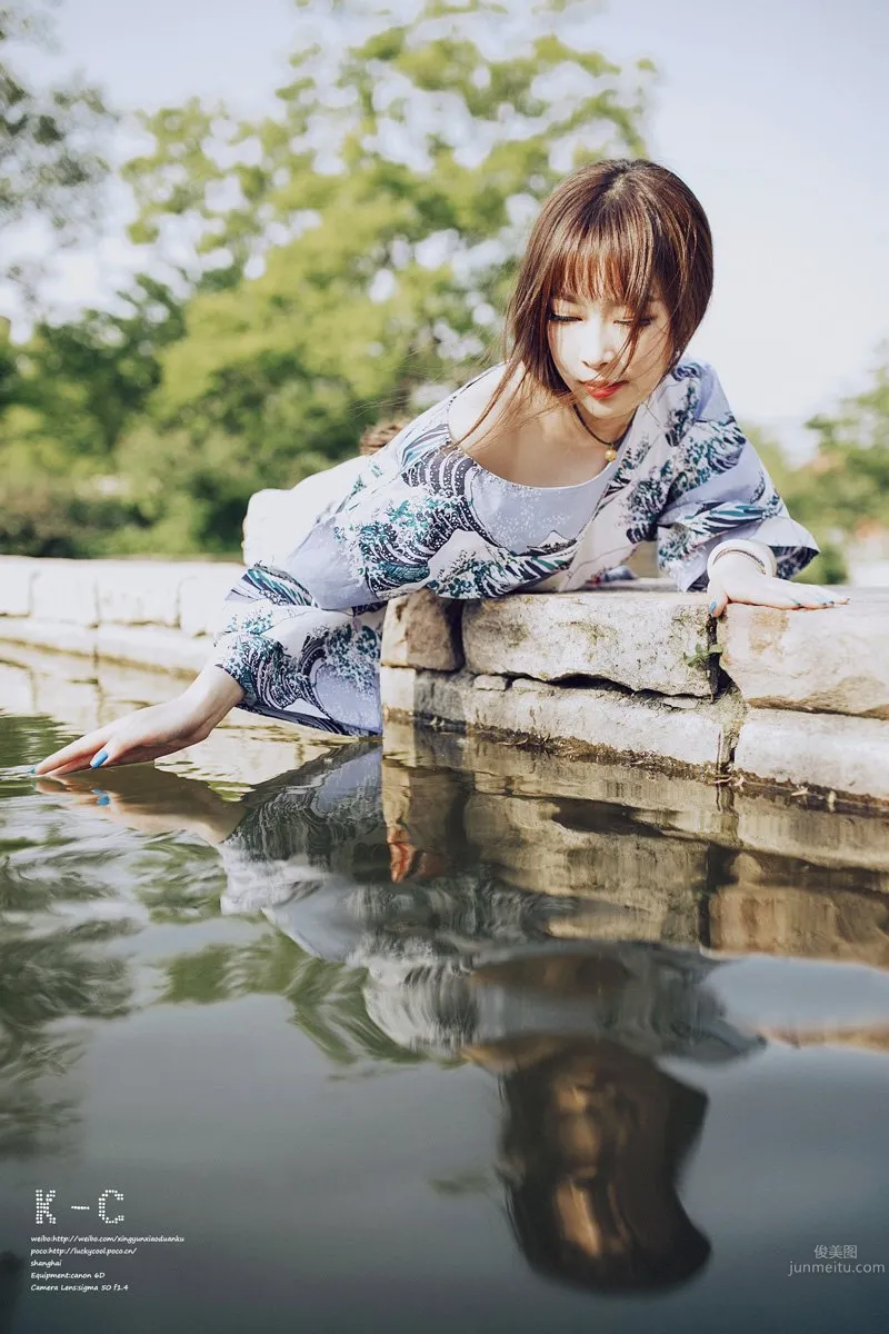 Wu Jiabao, Outdoor Kimono and Bathroom Lingerie Photos photo 3