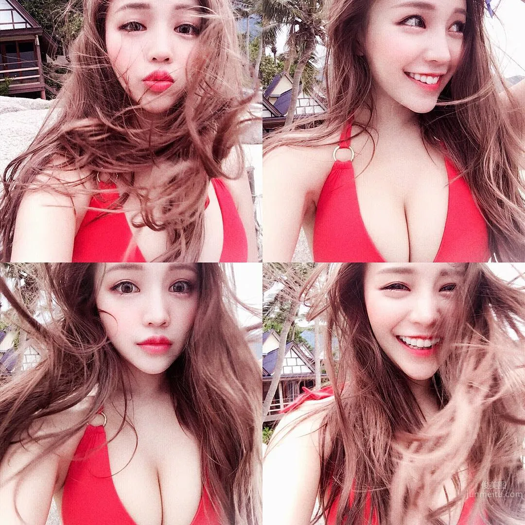 Huang Lin, Electric-Eye Beauty in Bikini Shows Off Her 32D Figure photo 9
