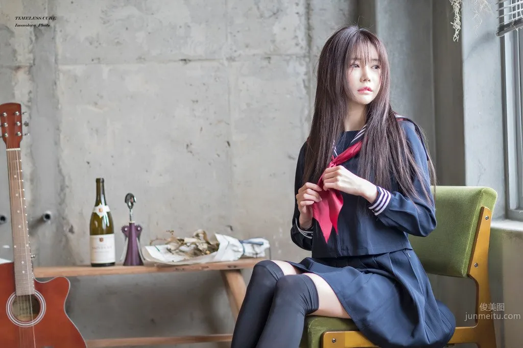 Han Ga Eun, Sexy and Alluring Uniform Photo photo 44
