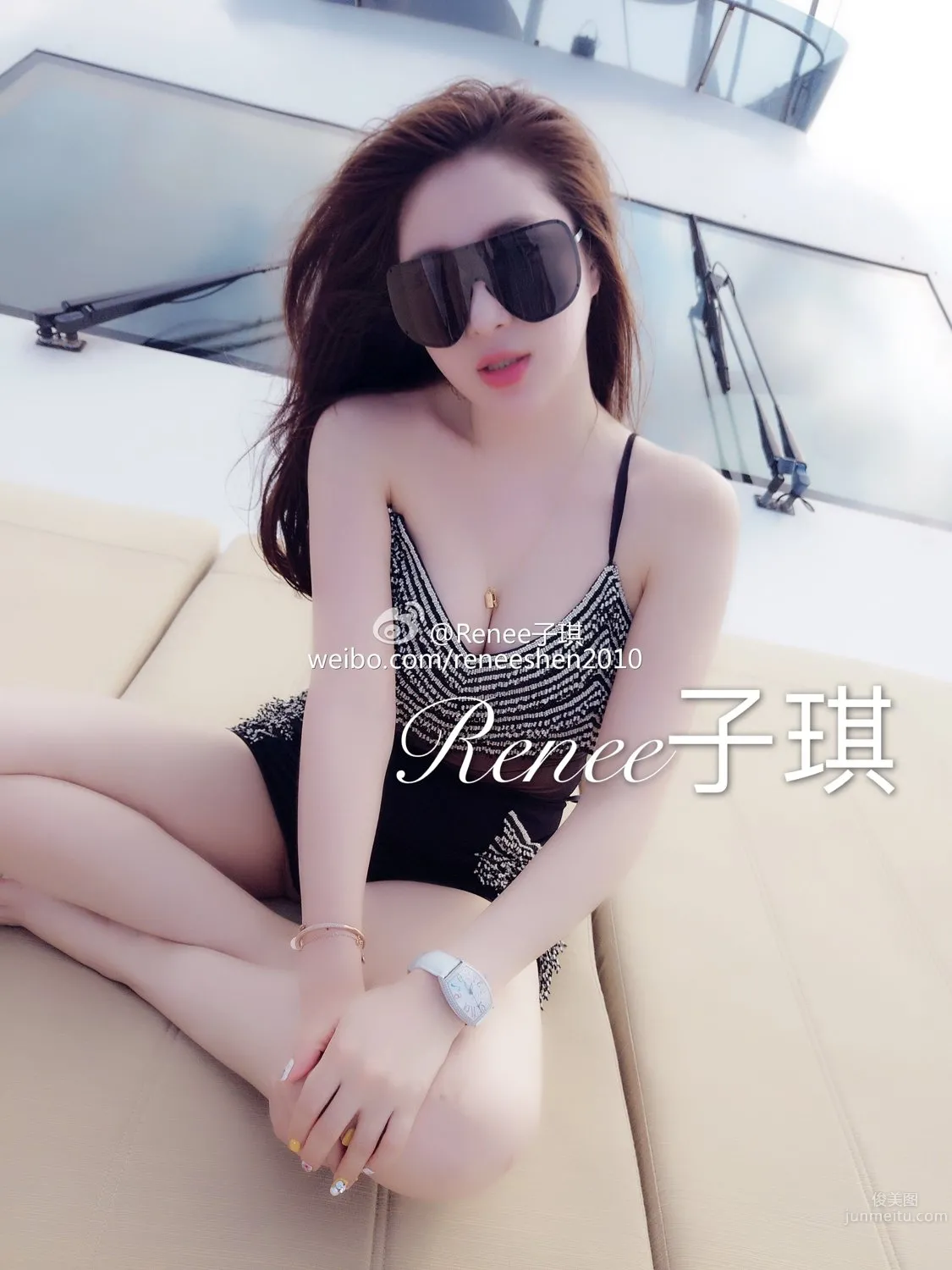 Renee子琪- 微博時尚自拍美照 17