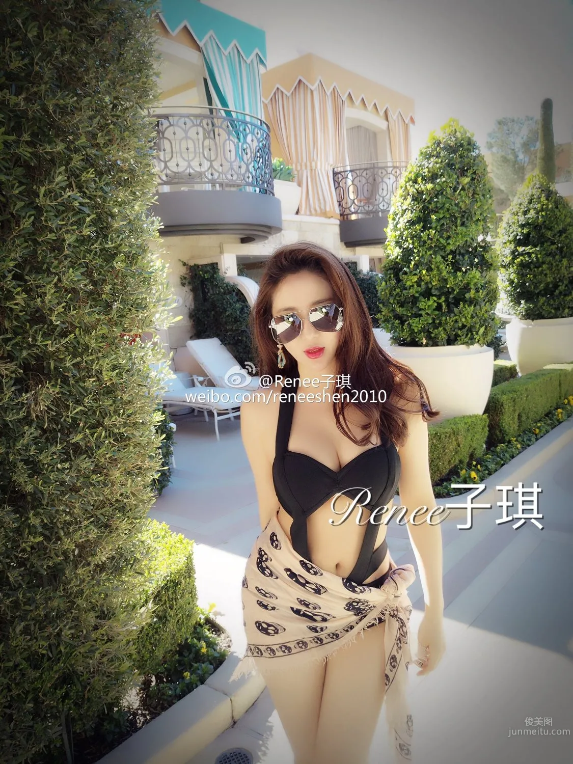 Renee子琪- 微博時尚自拍美照 18