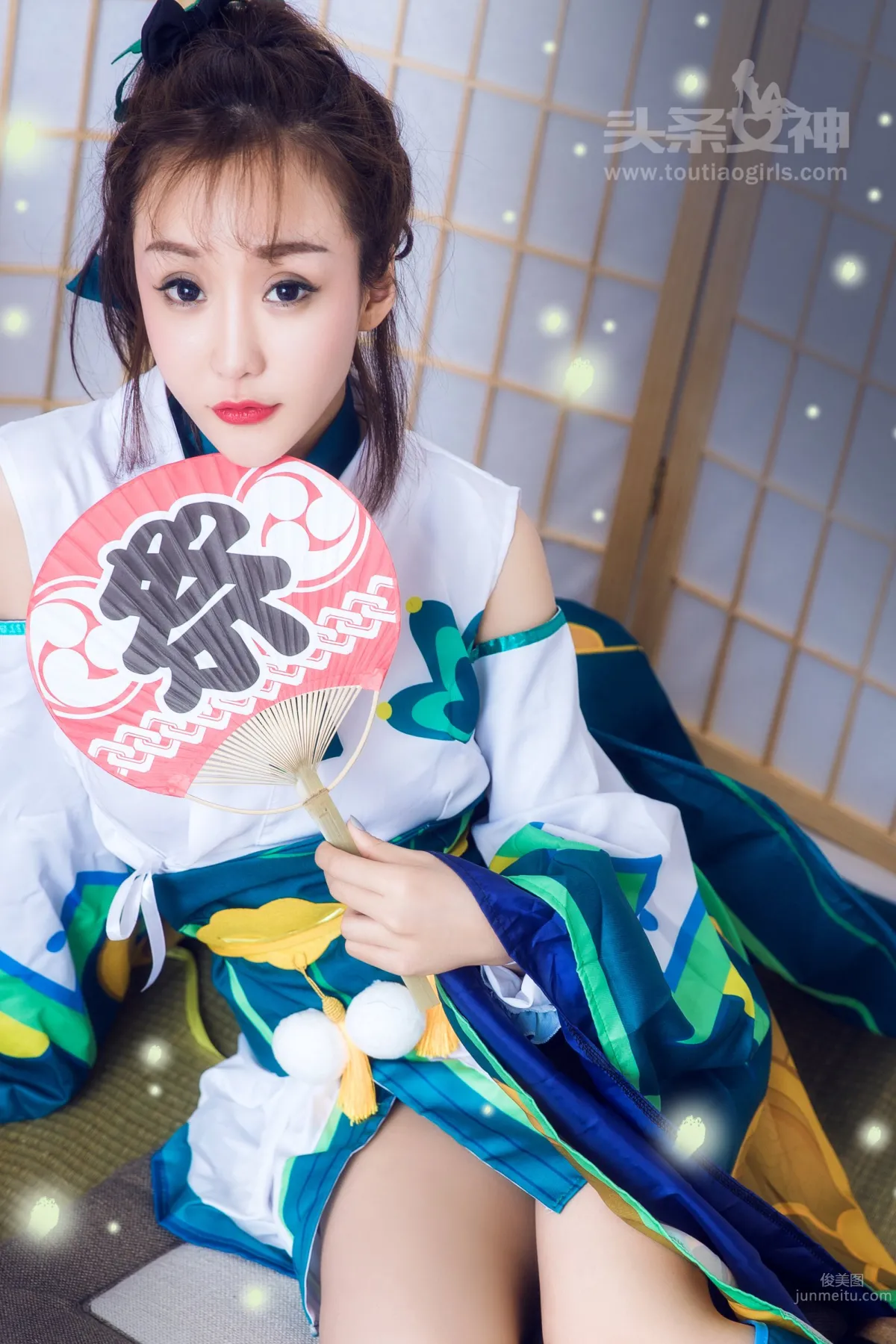 小米粒- [TouTiao头条女神] 2017-3-25 最美莹草COS_4